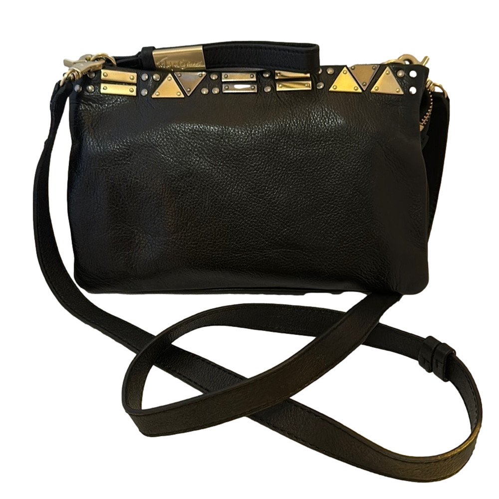 Foley + Corinna Embellished Leather Convertible Crossbody Bag - EUC